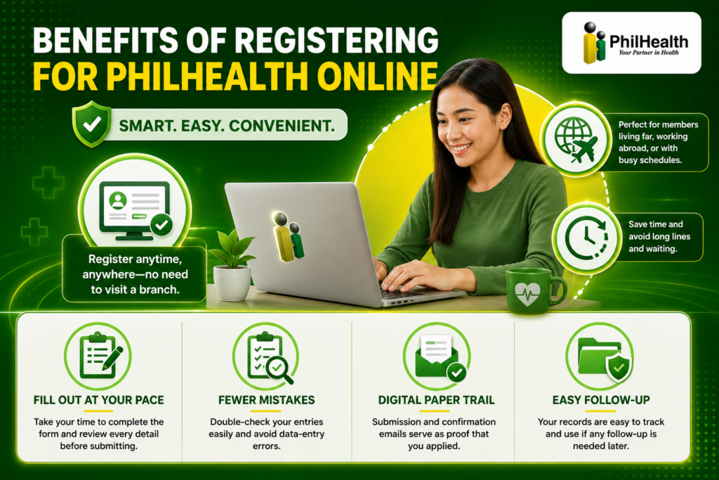 Benefits of Registering for PhilHealth Online