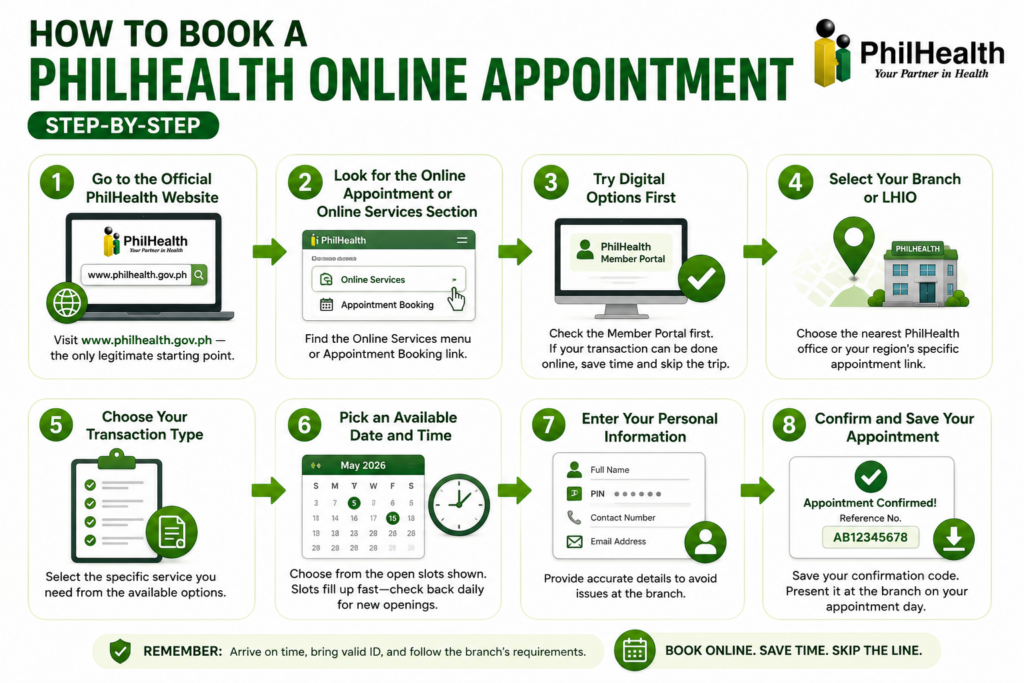 How to Book a PhilHealth Online Appointment (Step-by-Step)
