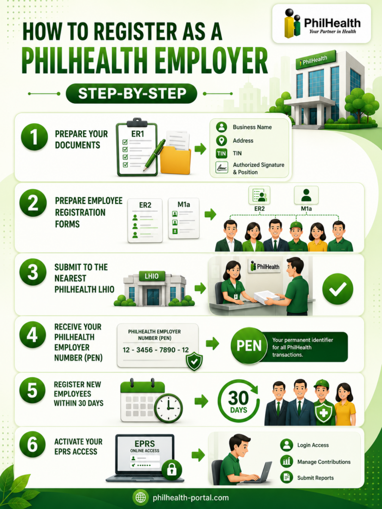 How to Register as a PhilHealth Employer (Step-by-Step)