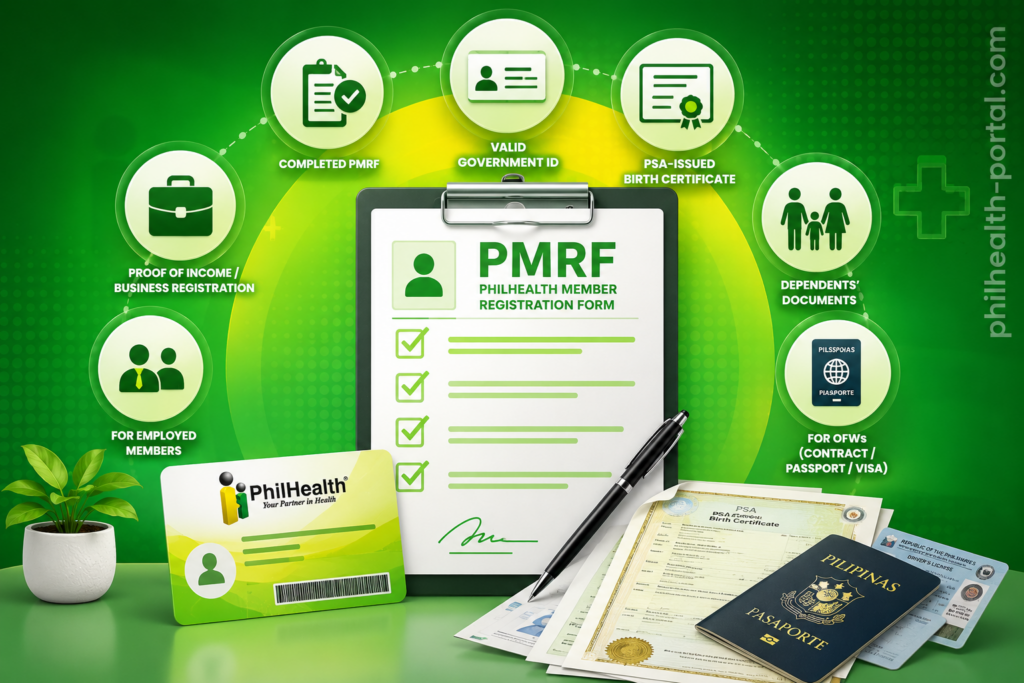 PhilHealth Requirements for New Members